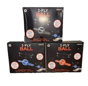 ￼🔥(Collection Of 3)🔥 Flying I-Fly Ball, Black, Orange, And Blue ￼